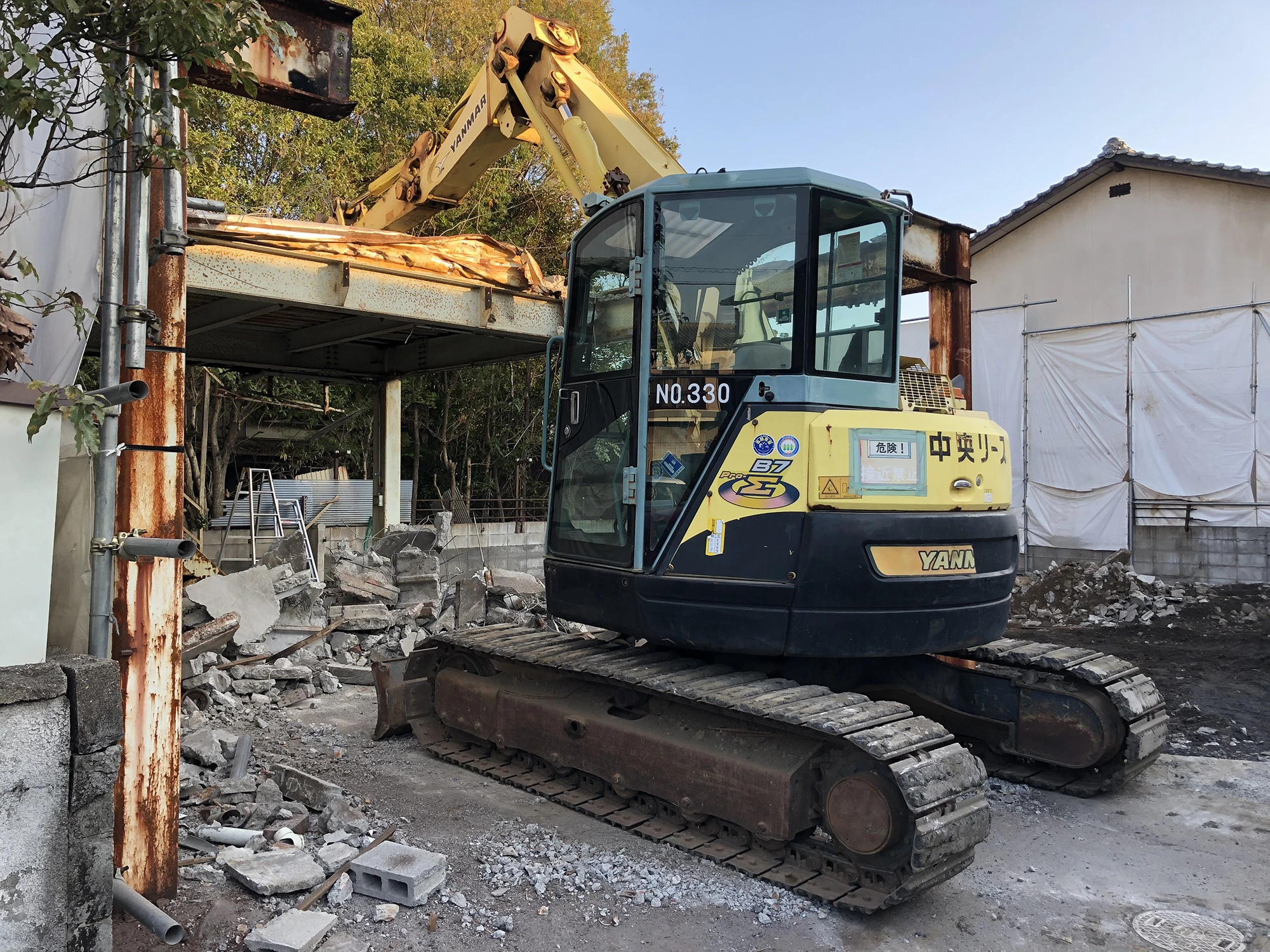 大分市　木造戸建て住宅解体