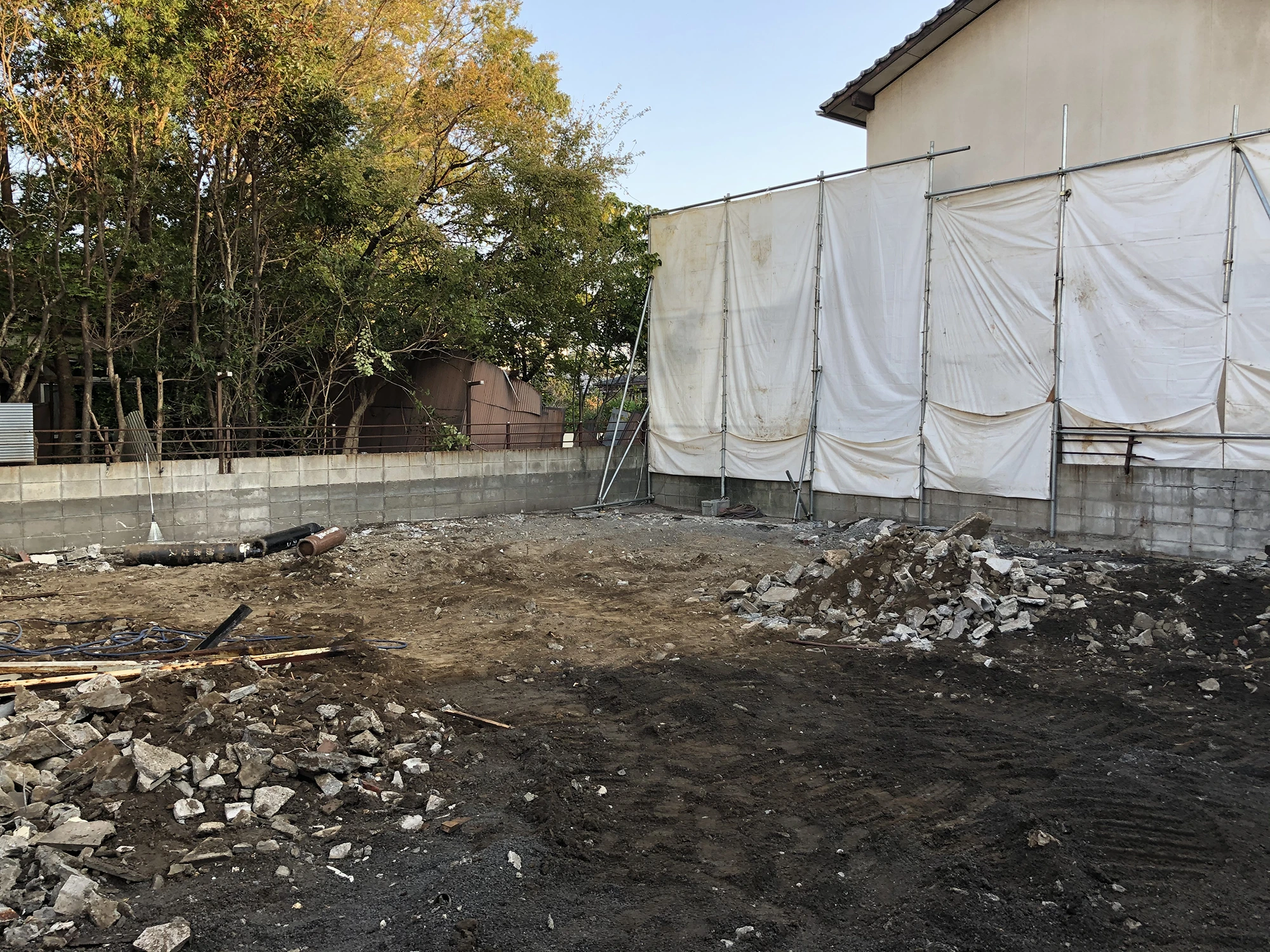 大分市　木造戸建て住宅解体