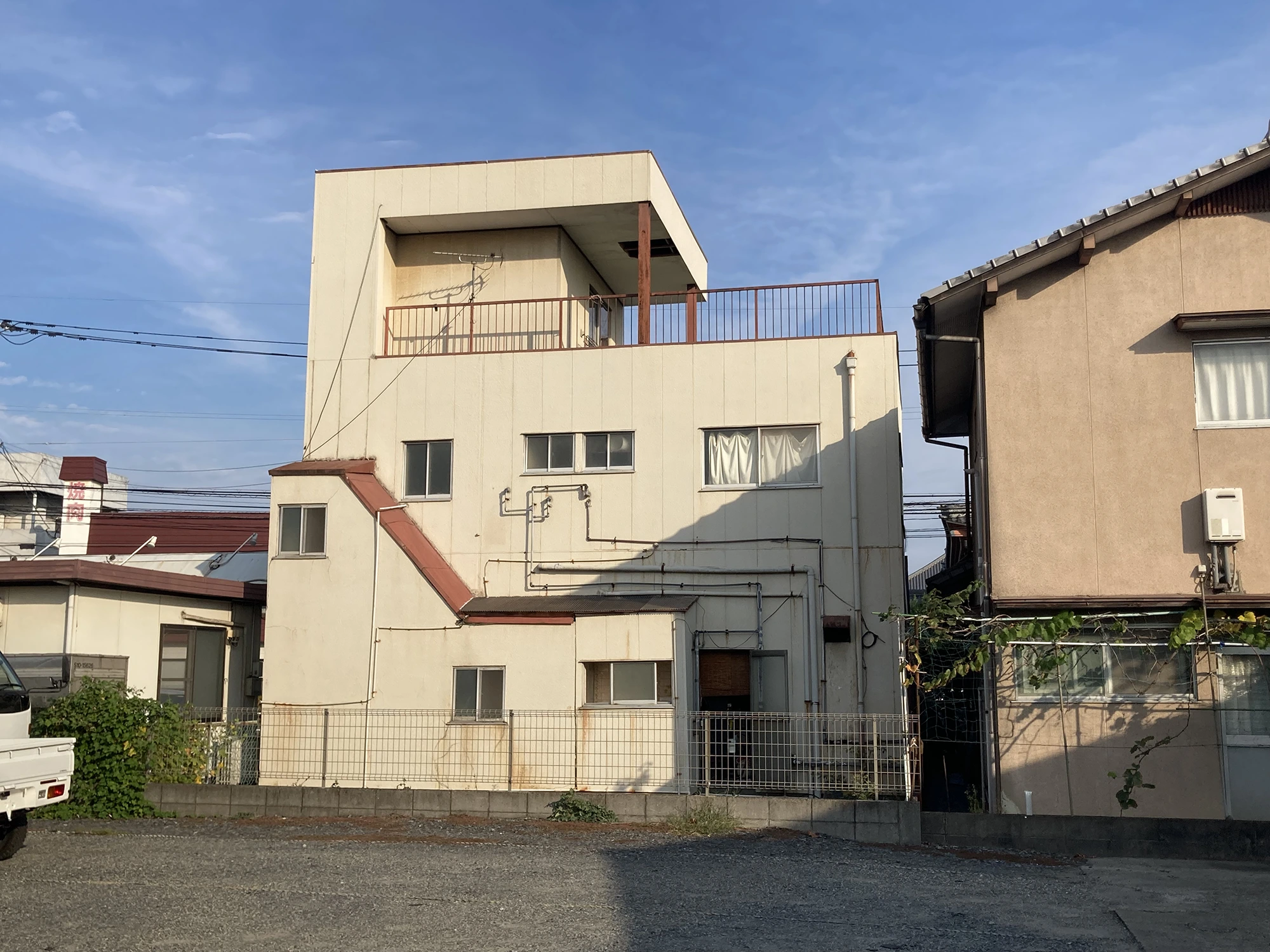 大分市　軽量鉄骨造住宅解体